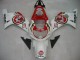 2000-2002 Suzuki GSXR1000 Motorcycle Fairings - White Red Lucky Strike UK Manufacturers