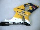 2000-2002 Suzuki GSXR1000 Motorcycle Fairings - Yellow Dark Blue White Motul Corona UK Manufacturers