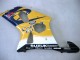 2000-2002 Suzuki GSXR1000 Motorcycle Fairings - Yellow Dark Blue White Motul Corona UK Manufacturers