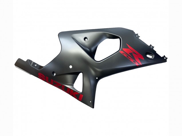 2000-2002 Suzuki GSXR1000 Motorcycle Fairings - Matte Grey Red Decal UK Manufacturers