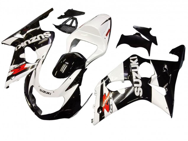 2000-2002 Suzuki GSXR1000 Motorcycle Fairings - White Glossy Black Red UK Manufacturers