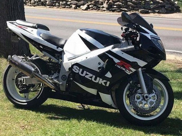 2000-2002 Suzuki GSXR1000 Motorcycle Fairings - White Glossy Black Red UK Manufacturers