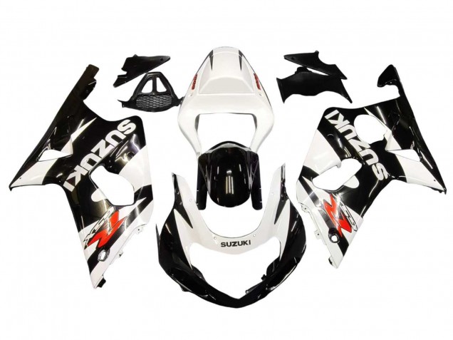 2000-2002 Suzuki GSXR1000 Motorcycle Fairings - White Glossy Black Red UK Manufacturers