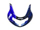2000-2002 Suzuki GSXR1000 Motorcycle Fairings - Blue White Silver Castrol Dunlop UK Manufacturers
