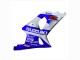2000-2002 Suzuki GSXR1000 Motorcycle Fairings - Blue White Silver Castrol Dunlop UK Manufacturers