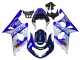 2000-2002 Suzuki GSXR1000 Motorcycle Fairings - Blue White Silver Castrol Dunlop UK Manufacturers