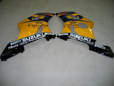 2003-2004 Suzuki GSXR 1000 Motorcycle Fairings - Yellow White Blue Black Corona UK Manufacturers