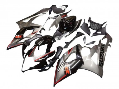 2005-2006 Suzuki GSXR 1000 Motorcycle Fairing - Silver Black Red UK Manufacturers