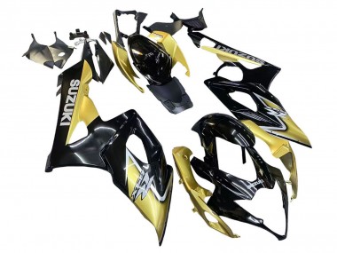 2005-2006 Suzuki GSXR 1000 Motorcycle Fairings - Black Gold UK Manufacturers