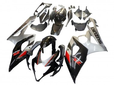 2005-2006 Suzuki GSXR 1000 Motorcycle Fairing - Black Grey Red UK Manufacturers