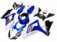 2007-2008 Suzuki GSXR 1000 Motorcycle Fairings - White Blue Black Red UK Manufacturers