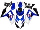 2007-2008 Suzuki GSXR 1000 Motorcycle Fairings - White Blue Black Red UK Manufacturers