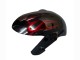 2007-2008 Suzuki GSXR 1000 Motorcycle Fairings - Black Red Flame UK Manufacturers