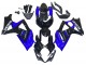 2007-2008 Suzuki GSXR 1000 Motorcycle Fairing Kits - Blue Glossy Black UK Manufacturers