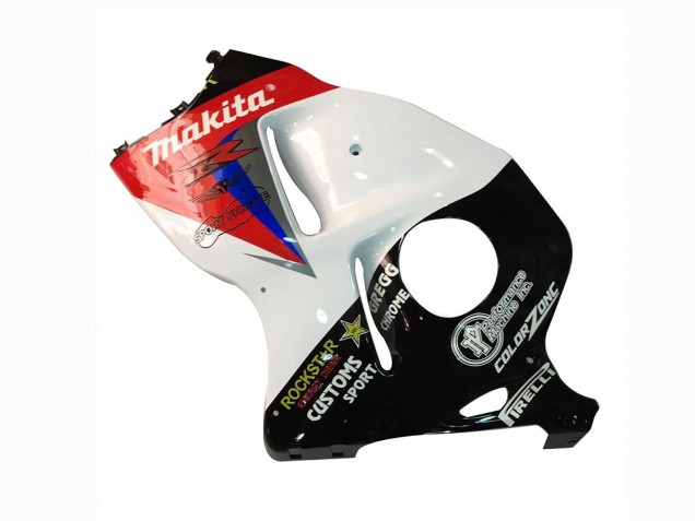 1996-2007 Suzuki GSXR 1300 Hayabusa Motorcycle Fairings - White Blue Red Makita Black UK Manufacturers