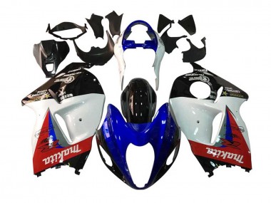 1996-2007 Suzuki GSXR 1300 Hayabusa Motorcycle Fairings - White Blue Red Makita Black UK Manufacturers