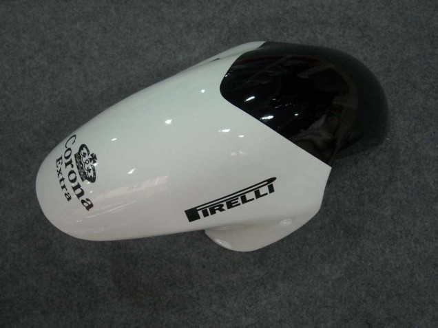 1996-2007 Suzuki GSXR 1300 Hayabusa Motorcycle Fairings - White Black Corona UK Manufacturers