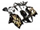 1996-2007 Suzuki GSXR 1300 Hayabusa Motorcycle Fairings - Glossy Black Gold Hayabusa UK Manufacturers