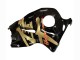 1996-2007 Suzuki GSXR 1300 Hayabusa Motorcycle Fairings - Glossy Black Gold Hayabusa UK Manufacturers