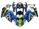 1996-2007 Suzuki GSXR 1300 Hayabusa Motorcycle Fairings - Blue Green Shark 46 UK Manufacturers
