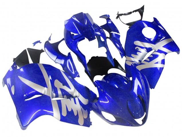 1996-2007 Suzuki GSXR 1300 Hayabusa Motorcycle Fairings - Glossy Blue UK Manufacturers