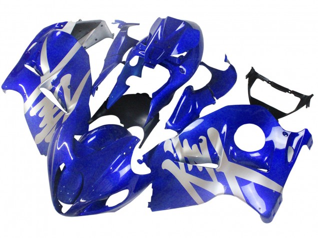 1996-2007 Suzuki GSXR 1300 Hayabusa Motorcycle Fairings - Glossy Blue UK Manufacturers