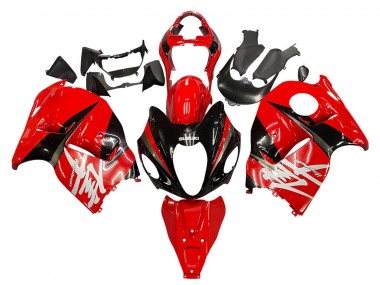 1996-2007 Suzuki GSXR 1300 Hayabusa Motorcycle Fairings - Red Black Hayabusa UK Manufacturers