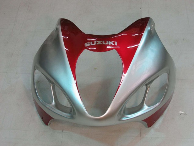 1996-2007 Suzuki GSXR 1300 Hayabusa Motorcycle Fairings - Silver Red Hayabusa UK Manufacturers