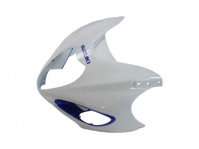 1996-2007 Suzuki GSXR 1300 Hayabusa Motorcycle Fairings - White Blue Hayabusa UK Manufacturers