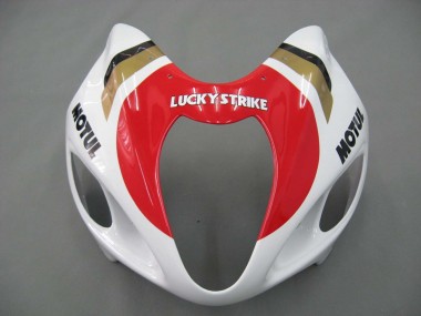 1996-2007 Suzuki GSXR 1300 Hayabusa Motorcycle Fairings - White Red Motul UK Manufacturers