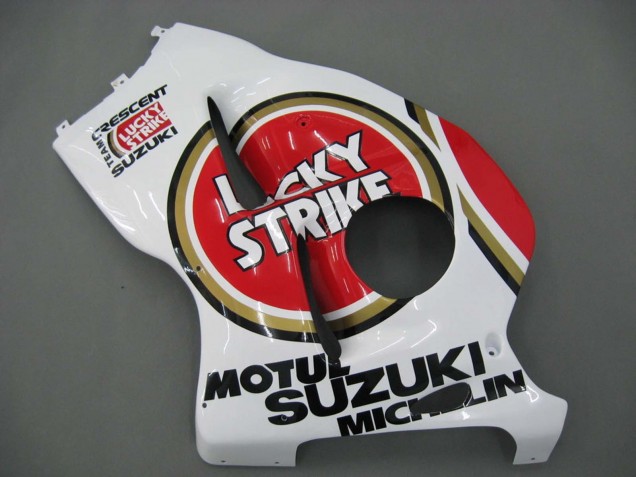 1996-2007 Suzuki GSXR 1300 Hayabusa Motorcycle Fairings - White Red Motul UK Manufacturers