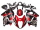 1996-2007 Suzuki GSXR 1300 Hayabusa Motorcycle Fairings - Red Glossy Black Hayabusa UK Manufacturers