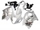 1996-2007 Suzuki GSXR 1300 Hayabusa Motorcycle Fairings - White Silver Hayabusa UK Manufacturers
