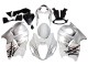 1996-2007 Suzuki GSXR 1300 Hayabusa Motorcycle Fairings - White Silver Hayabusa UK Manufacturers