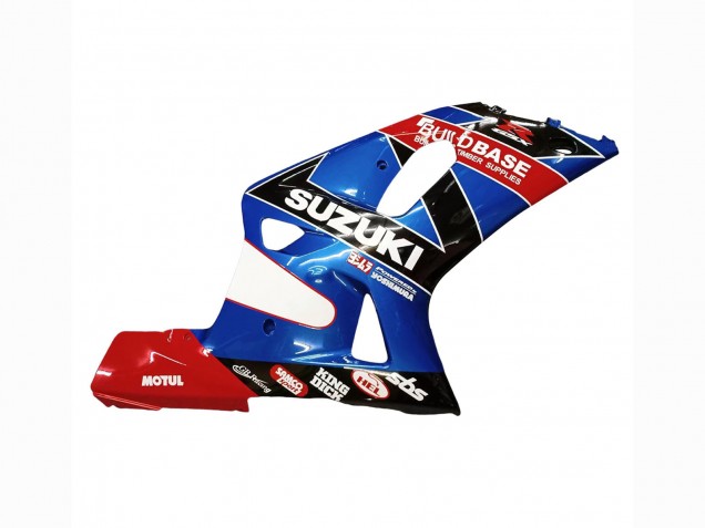 2001-2003 Suzuki GSXR 600 / GSXR 750 Motorcycle Fairings - Blue Red Racing UK Manufacturers
