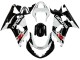 2001-2003 Suzuki GSXR 600 / GSXR 750 Motorcycle Fairings - White Glossy Black Red UK Manufacturers