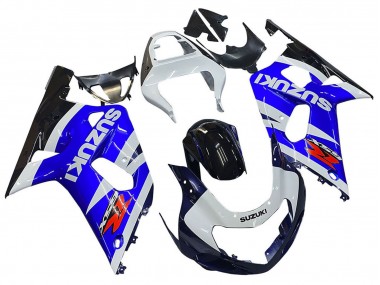 2001-2003 Suzuki GSXR 600 / GSXR 750 Motorcycle Fairings - Blue White Glossy Black Red UK Manufacturers