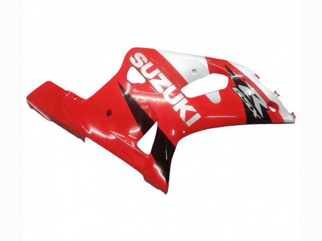 2001-2003 Suzuki GSXR 600 / GSXR 750 Motorcycle Fairing - Red White Glossy Black UK Manufacturers