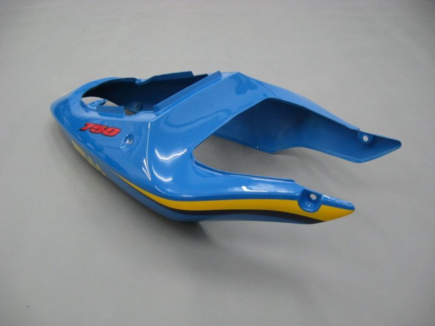 2001-2003 Suzuki GSXR 600 / GSXR 750 Motorcycle Fairings - Blue Yellow Black Motul Rizla UK Manufacturers