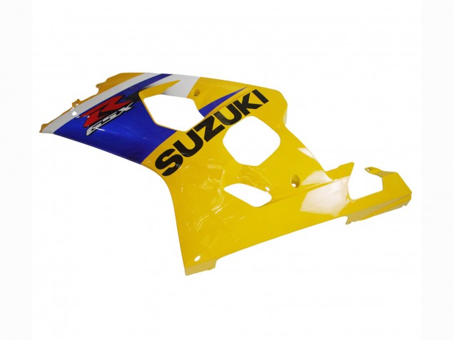 2004-2005 Suzuki GSXR 600 / GSXR 750 Motorcycle Fairing - Yellow White Blue Black UK Manufacturers