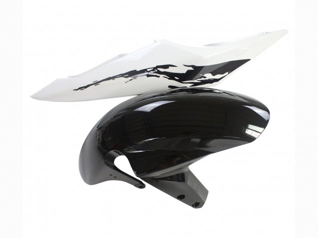 2004-2005 Suzuki GSXR 600 / GSXR 750 Motorcycle Fairing - White Black UK Manufacturers