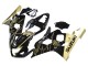 2004-2005 Suzuki GSXR 600 / GSXR 750 Motorcycle Fairings - Glossy Black Gold Corona UK Manufacturers