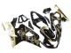 2004-2005 Suzuki GSXR 600 / GSXR 750 Motorcycle Fairings - Glossy Black Gold Corona UK Manufacturers