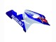 2004-2005 Suzuki GSXR 600 / GSXR 750 Motorcycle Fairing - White Blue Red UK Manufacturers