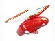 2004-2005 Suzuki GSXR 600 / GSXR 750 Motorcycle Fairings - White Red Yellow Michelin Texaon Heron 7 UK Manufacturers