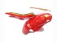 2004-2005 Suzuki GSXR 600 / GSXR 750 Motorcycle Fairings - White Red Yellow Michelin Texaon Heron 7 UK Manufacturers