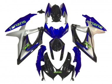 2006-2007 Suzuki GSXR 600 / GSXR 750 Motorcycle Fairings - Silver Blue Glossy Black Green UK Manufacturers