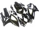 2006-2007 Suzuki GSXR 600 / GSXR 750 Motorcycle Fairings - Glossy Black Gold Stripe UK Manufacturers