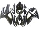 2006-2007 Suzuki GSXR 600 / GSXR 750 Motorcycle Fairings - Glossy Black Gold Stripe UK Manufacturers