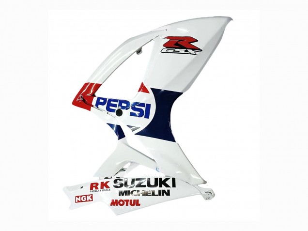 2006-2007 Suzuki GSXR 600 / GSXR 750 Motorcycle Fairings - White Red Yellow Motul UK Manufacturers